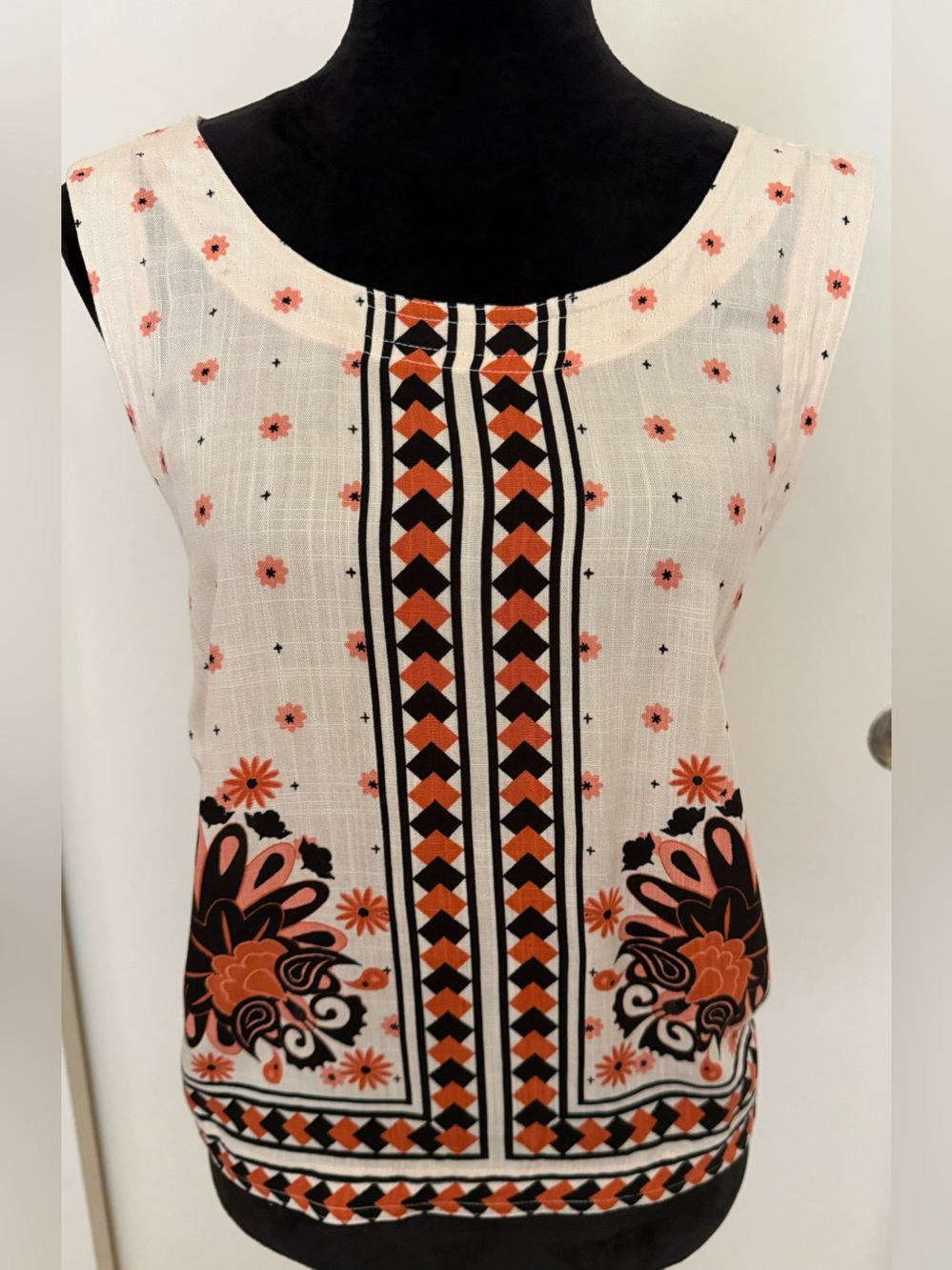 Rose & Olive Cross Back Tank - NWT - Size L